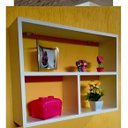 Ver imagem 5 de Nicho Móveis Sala Quarto Cozinha Prateleira Divisória Branco