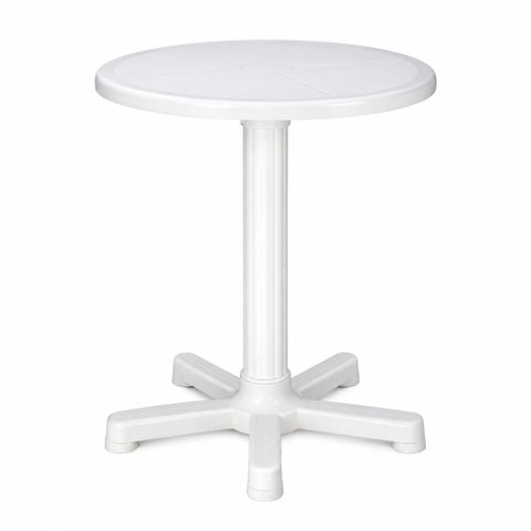 Mesa Capri em Polipropileno Branco Tramontina 92300/910