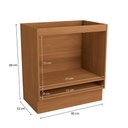 Ver imagem 2 de Balcão 80cm para Forno de Embutir (com Tampo) Ciela/maxxi Kappesberg