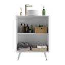 Ver imagem 5 de Gabinete Banheiro 2 Portas Retrô 63cm Multimóveis MP5006 Branco