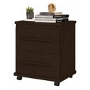 Ver imagem 2 de Mesa de Cabeceira (criado) Milão Noce