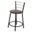 Ver imagem 1 de Banqueta Baixa Epoxi Preta:marrom