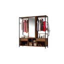 Ver imagem 2 de Módulo para Closet com Espelho 2 Gavetas e 2 Cabideiros NEW Barcelona