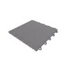 Piso Multiuso Modular Plástico 25 X 25 Cm (m²) Modelo Indoor - Piso Fechado Cor Cinza - 1