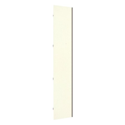 Porta para Closet Individual 50cm com Puxador Perfil Champagne Luciane Móveis