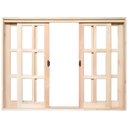 Ver imagem 4 de Janela de Madeira Vitro de Correr Quadriculado Reto Eucalipto Bat de 10 Cm Linha Pop-1.40(l)x1.00(a)