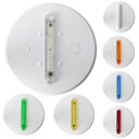 Ver imagem 5 de Ecolight Luminária Econômica - Base Branca Laranja - 110v