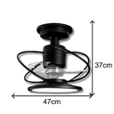 Ver imagem 7 de Ventilador de Teto Treviso Preto Fosco Confort Led Bivolt