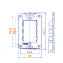 Ver imagem 3 de Linha B3 Conj 4×2 Interruptor Duplo Paralelo 10a 250v 19444
