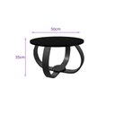 Ver imagem 3 de Mesa de Centro e Lateral Pés Cebola 50x35cm Preto