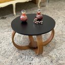 Ver imagem 2 de Mesa de Centro e Lateral Pés Cebola 50x35cm Preto