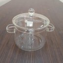 Ver imagem 4 de Panela Cozinha com Tampa Home&co e Alças Laterais Borossilicato 1,5l Transparente
