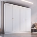 Ver imagem 1 de Guarda-roupa 4 Portas Americano Provençal América