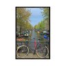 Quadro Decorativo - Bicicleta na Ponte em Amsterda Ct001 Tela Canvas - 60x40cm - 1