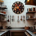 Ver imagem 2 de Relógio de Parede - Temperos -efeito 3d -25x25x2cm