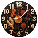 Ver imagem 1 de Relógio de Parede - Temperos -efeito 3d -25x25x2cm