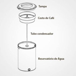 Cafeteira Automática Profissional 15 Litros CF.1.152 Padarias Hotéis Restaurantes - Marchesoni - 8
