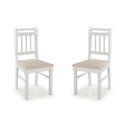 Ver imagem 1 de Kit 2 Cadeiras em Madeira Maciça Branco