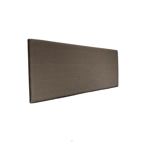 Cabeceira Estofada King 1 Bloco Não É Segredo Linho Marrom Claro 195x60