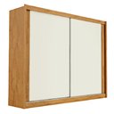 Ver imagem 2 de Guarda Roupa Creta com 2 Portas 100% Mdf Peroba Off White - Móveis Europa