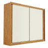 Guarda Roupa Creta com 2 Portas 100% Mdf Peroba Off White - Móveis Europa - 2