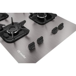 Cooktop Mueller 4 Bocas de Alumínio com Queimador Ultra Chama MCG4BK - 3