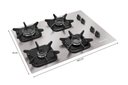 Ver imagem 4 de Cooktop Mueller 4 Bocas de Alumínio com Queimador Ultra Chama MCG4BK