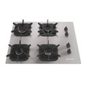 Ver imagem 1 de Cooktop Mueller 4 Bocas de Alumínio com Queimador Ultra Chama MCG4BK