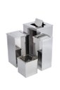 Ver imagem 4 de Lixeira em Aço Inox 15l Basculante Quadrada