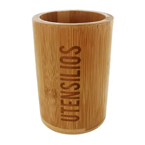 Porta Utensílios Ecokitchen Mimo Style Bambu