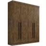 Guarda Roupa Solteiro 4 Portas 3 Gavetas da Vinci Plus D'doro Ypê - 1