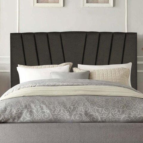 Cabeceira Estofada Bélgica 160cm Queen Size Para Cama Box Quarto Linho Marrom - Gat Magazine