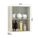 Ver imagem 2 de Armário para Cozinha 60 Cm 2 Portas Luci Luciane Móveis