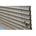 Ver imagem 4 de Persiana Horizontal Pvc 50mm Bege 80 (L) X 160 (A) cm C/ Bandô 0,80 x 1,60 m Tipo Madeira Luxo