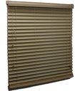 Ver imagem 1 de Persiana Horizontal Pvc 50mm Bege 80 (L) X 160 (A) cm C/ Bandô 0,80 x 1,60 m Tipo Madeira Luxo