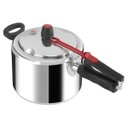 Ver imagem 2 de Kit com 2 Panelas de Pressão Clock 4,5 Litros Original Polida Fechamento Interno