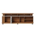 Ver imagem 3 de Rack Bancada Jurerê 1.8 com Mesa de Centro Jeri Freijó Off White Matte e Aparador Riviera Freijó – C