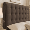 Ver imagem 3 de Cabeceira Ana Estofada Suede p/ Cama Box Casal Queen 160cm Quarto