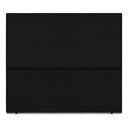 Ver imagem 1 de Cabeceira Cama Box Orgânica Queen 160cm Luna Suede C/frame Preto