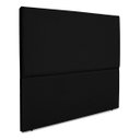 Ver imagem 4 de Cabeceira Cama Box Orgânica Queen 160cm Luna Suede C/frame Preto