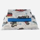 Ver imagem 1 de Jogo Cama Lençol Diverkids Solteiro Infantil Malha Soft 100% Algodão 3 Peças - Carros Azul