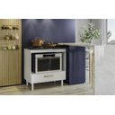 Ver imagem 1 de Balcão de Cozinha para Cooktop com 1 gaveta Fit 80 Branco Nicioli