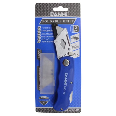 Estilete Trapezoidal Dobrável Profissional 18MM DANMI®