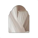 Ver imagem 2 de Espelho Decorativo de Parede Orgânico com Led Quente 55x75 Sala Quarto Banheiro Hall Mod. Marrocos