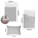 Ver imagem 5 de Jogo de Cama Queen Size 150 Fios Fiori - Nicolas (7679-1)