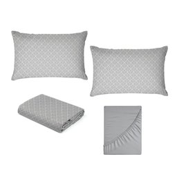 Jogo de Cama Queen Size 150 Fios Fiori - Nicolas (7679-1) - 6