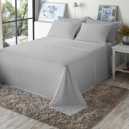Jogo de Cama Queen Size 150 Fios Fiori - Nicolas (7679-1) - 2
