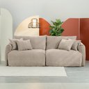 Ver imagem 2 de Sofá 2 Lugares 240cm Comfy CabeCasa MadeiraOriginals Bege Claro