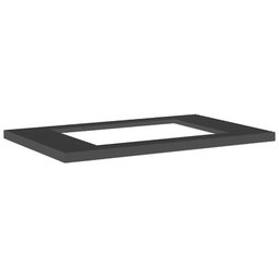 Tampo para Balcao Cooktop 4 Bocas 80 Cm Cd413 Preto Dtall - 1