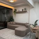 Ver imagem 3 de Sofá Orgânico Módulo Curvo Siena 2,6MTS Boucle Cappuccino - Montanari'S Decor